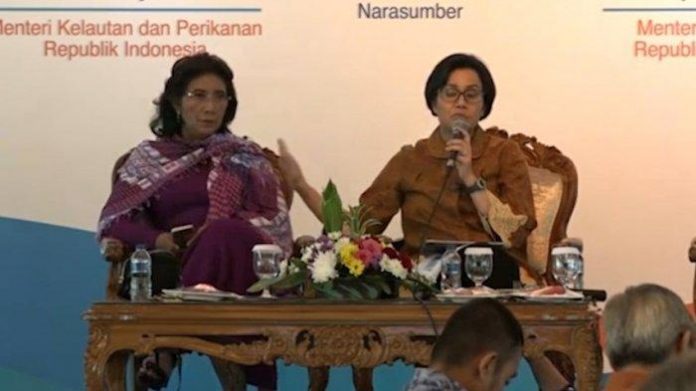 susi-pudjiastuti-dan-sri-mulyani