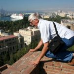 Ilustrasi Acrophobia.