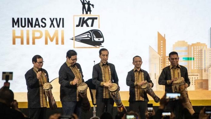 Presiden Jokowi Bakal Buka Munas HIPMI 2019.