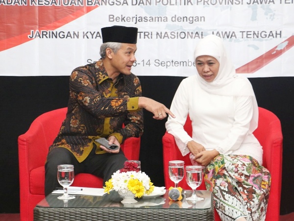 Gubernur Khofifah dan Gubernur Ganjar Kerjasama Kelola Sungai Bengawan Solo