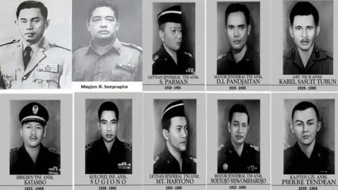 Peristiwa G30S/PKI dan Para Pahlawan Revolusi.