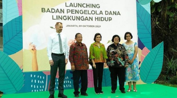 Menkeu Hingga Menteri LKH Resmikan BPDLH.