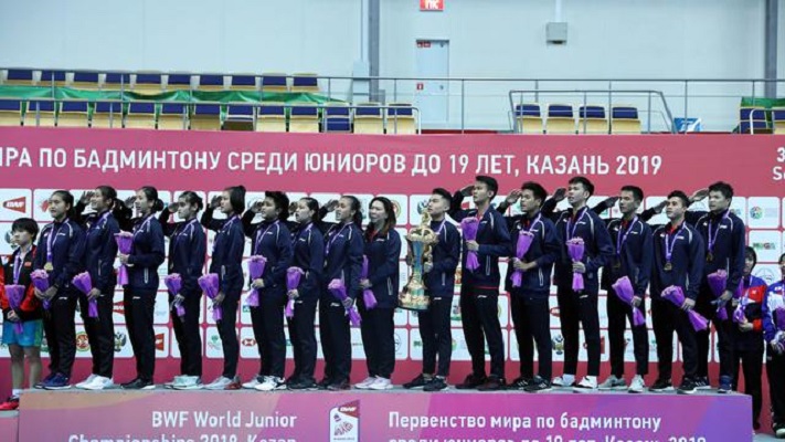 Ganda Putra dan Beregu Juara Dunia Prestasi Luar Biasa Indonesia.