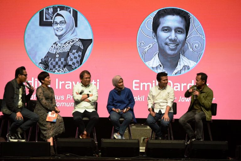 Wagub Emil Tekankan Pentingnya Edukasi Bagi Para Pemberi dan Penerima Informasi