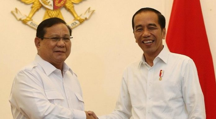 Jokowi - Prabowo Bertemu di Istana Merdeka.