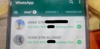 Kreator Grup Whatsapp STM Ditangkap Polisi.