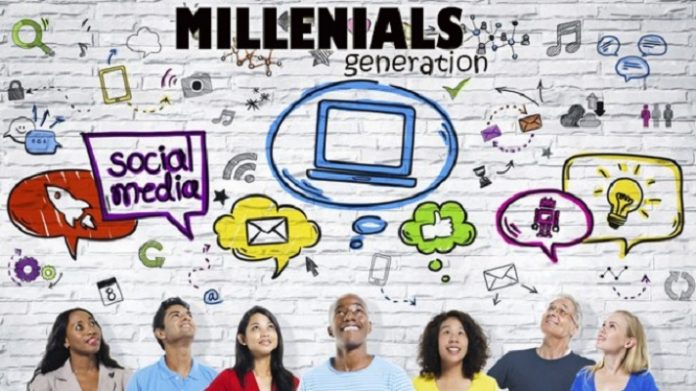 Ilustrasi Generasi Milenial.