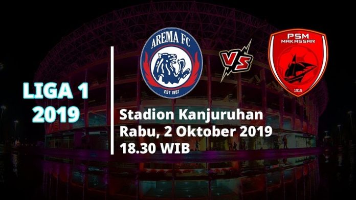 Jadwal Liga 1 Hari Ini: Arema FC vs PSM Makassar, Persipura vs Tira Persikabo.