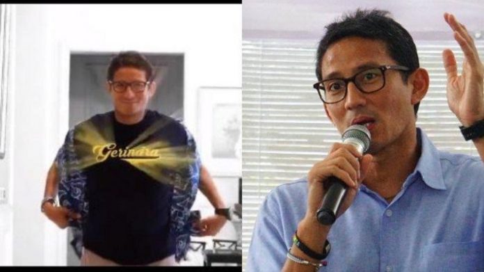 keputusan Sandiaga Salahuddin Uno kembali masuk Partai Gerindra diumumkan melalui akun media sosialnya.