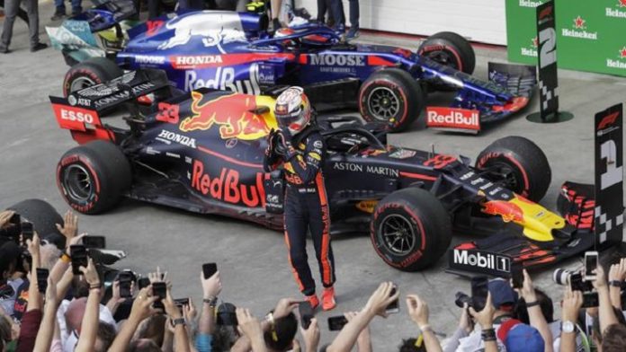 Pembalap Red Bull Racing Max Verstappen.