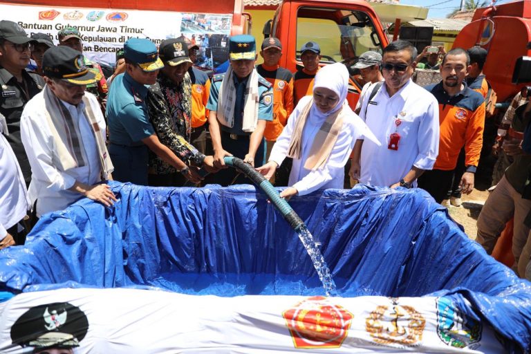 Kekeringan di Pulau Sapudi, Pemprov Jatim  Salurkan 750.000 Liter Air Bersih