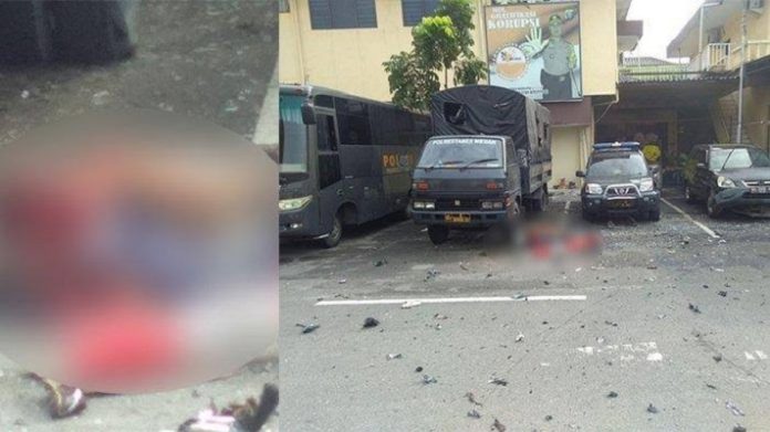 Bom Bunuh Diri di Polrestabes Medan.