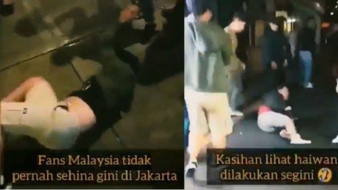 Insiden Suporter Indonesia di Malaysia.