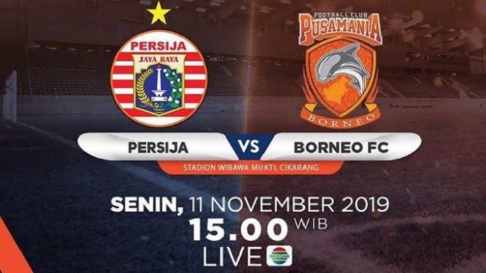 Jadwal Liga 1: Persija vs Borneo FC.