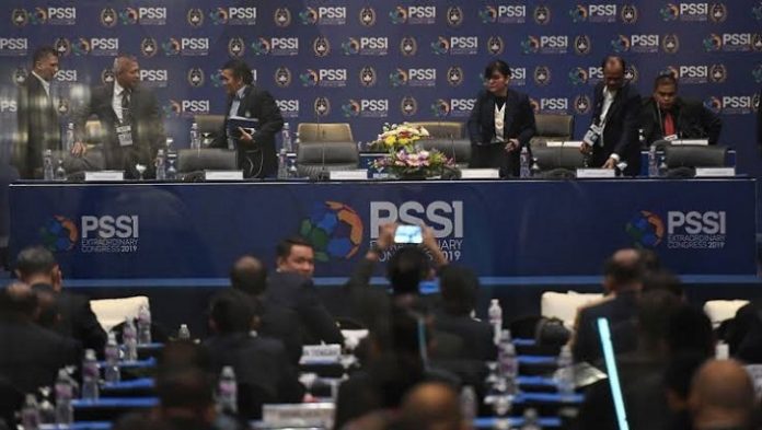 Kongres Luar Biasa (KLB) PSSI 2019 resmi dibuka.