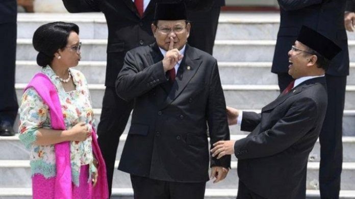 Menteri Pertahanan (Menhan) Prabowo Subianto.