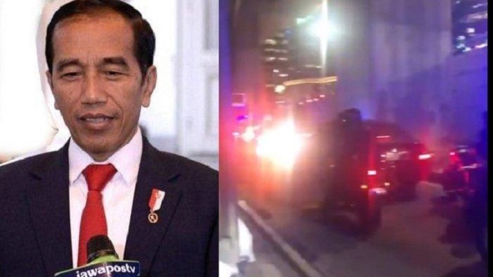 Terjebak Macet, Rombongan Jokowi Tidak Tunjukkan Gaya Mengemudi Agresif.