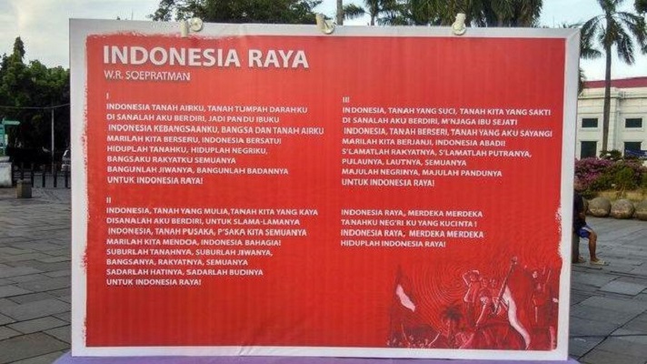 Lirik lagu indonesia raya