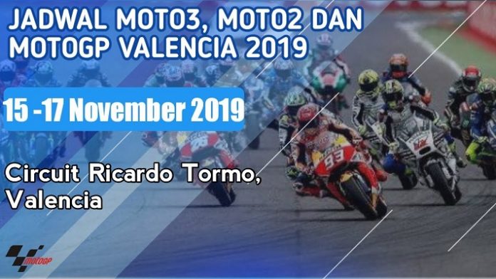 Jadwal MotoGP Valencia 2019.