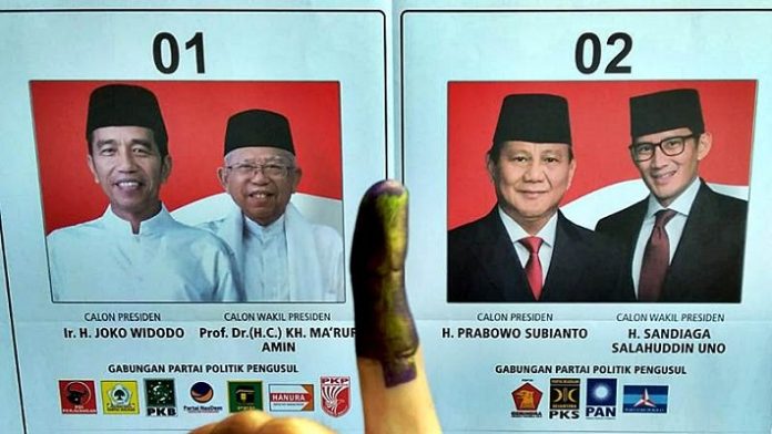 Ilustrasi Pilpres 2019.