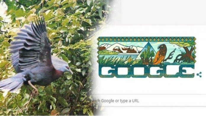 Google Doodle Rayakan Taman Nasional Lorentz.