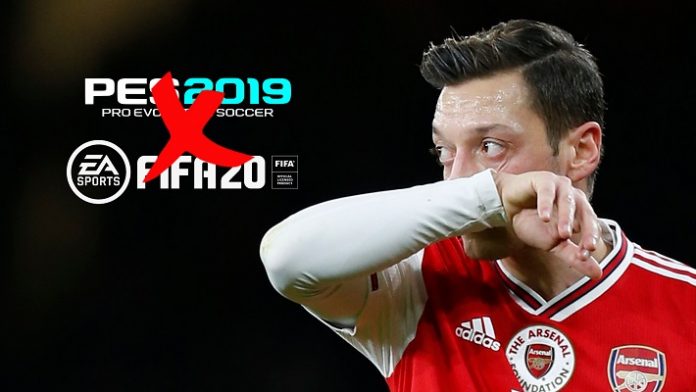 Ozil Dihapus dari Video Game Sepak Bola di China.