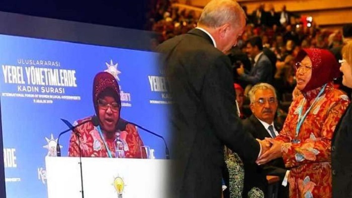 Presiden Erdogan Sebut Risma Inspirasi Perempuan Turki.