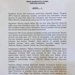 Surat PBNU Soal Natuna 1