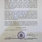 Surat PBNU soal Natuna