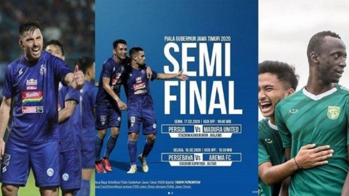Persebaya vs Arema FC, Bertanding Tanpa Penonton di Blitar.
