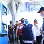 Gubernur Khofifah Monitor Check Point Masuk ke Jatim di Tol Ngawi (5)