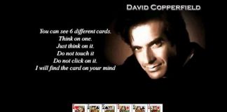 Ilusionis David Copperfield.