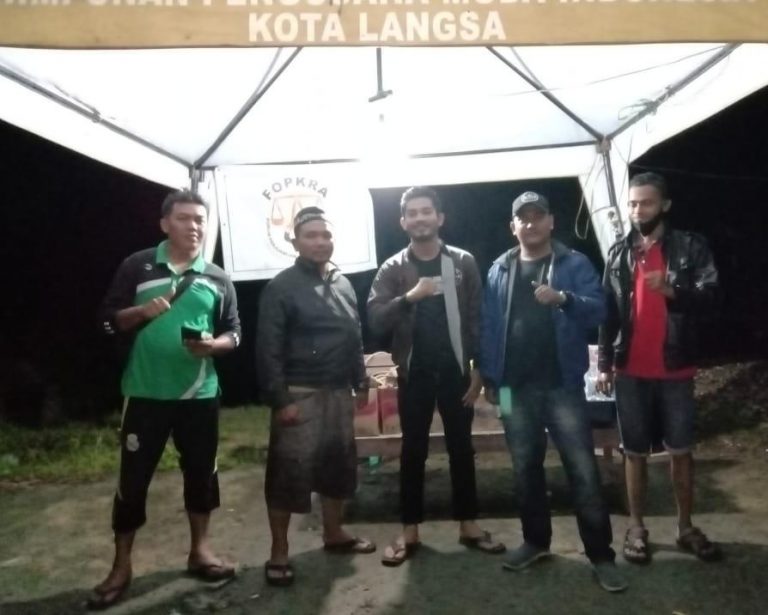 FOPKRA Kota Langsa Bentuk Relawan Atasi Korban Banjir