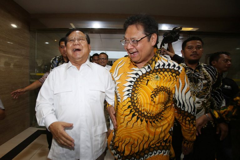 Airlangga Dan Prabowo Berpeluang Jadi Capres, Mega Dan Paloh Tetap King Maker