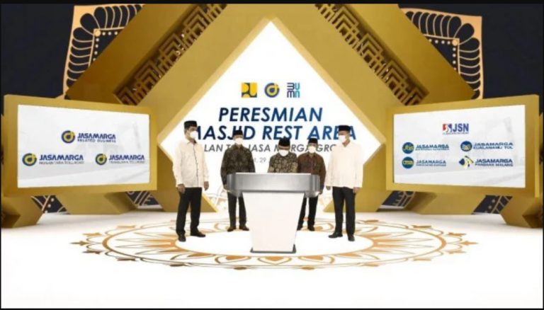 Jasa Marga Resmikan 12 Masjid Rest Area