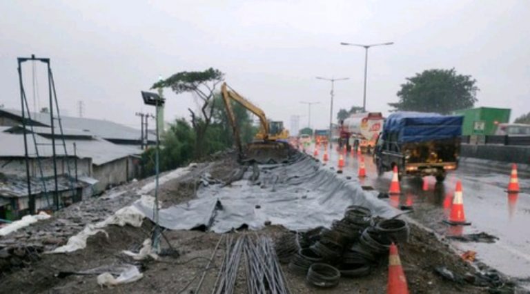 Perbaikan Tol Surabaya-Gempol Masih Dalam Tahap Penyelesaian