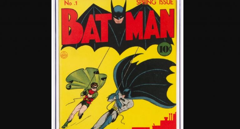 Sampul Komik Batman Pertama Pecahkan Rekor Rp 30,9 Miliar