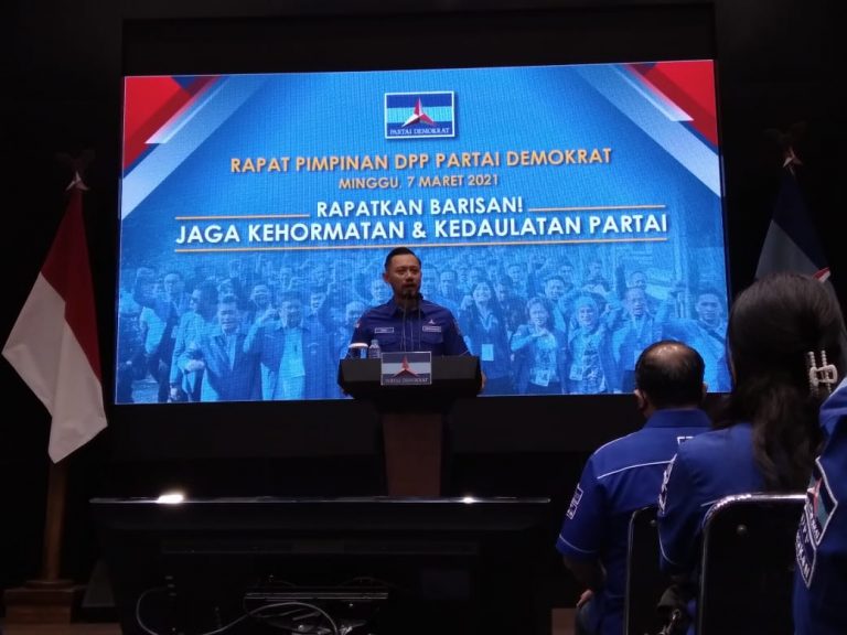 AHY Sindir Moeldoko Tidak Mencintai Tapi Ingin Memiliki