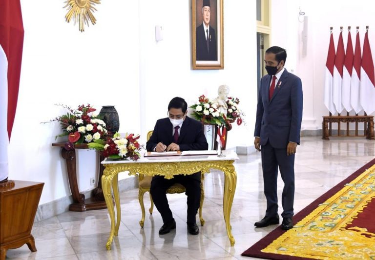 Presiden Jokowi Lakukan Pertemuan Bilateral dengan PM Vietnam di Istana Bogor