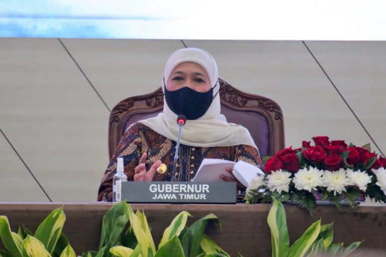 Gubernur Khofifah Minta Masyarakat Tidak Takbiran Keliling