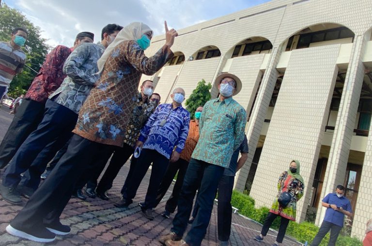 Ridwan Kamil Temui Khofifah di Surabaya, Bahas Pilpres 2024?