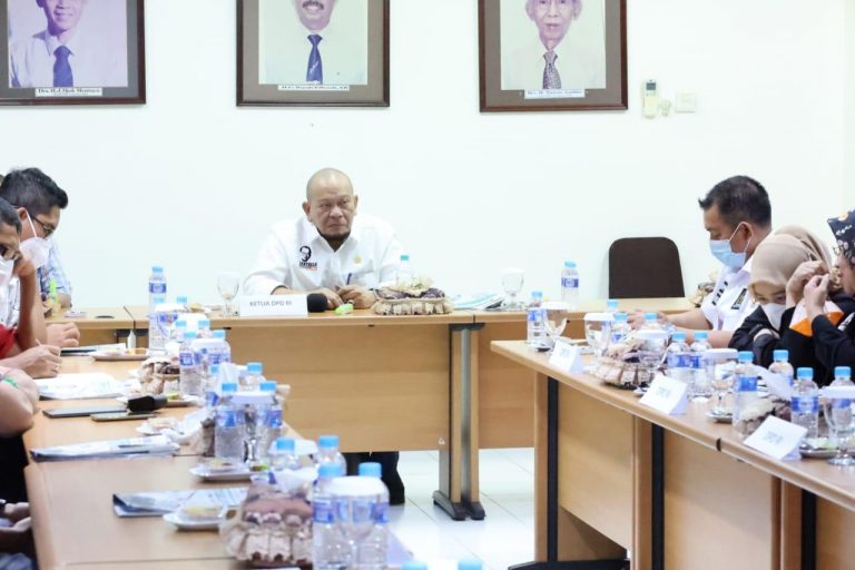 Di Banjarmasin Post, LaNyalla Bicara Pentingnya DPD Bisa Usung Capres