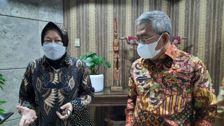 Gubernur Sulbar Temui Mensos Risma Bahas Pekerja Migran Indonesia