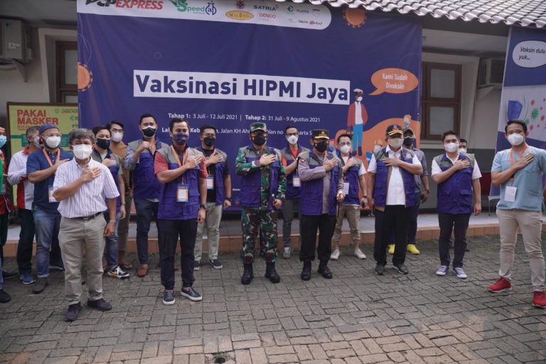 Hipmi Jaya Gelar Sentra Vaksinasi Covid-19