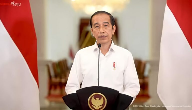 Presiden Jokowi Umumkan PPKM Jabodetabek Turun Ke Level 3