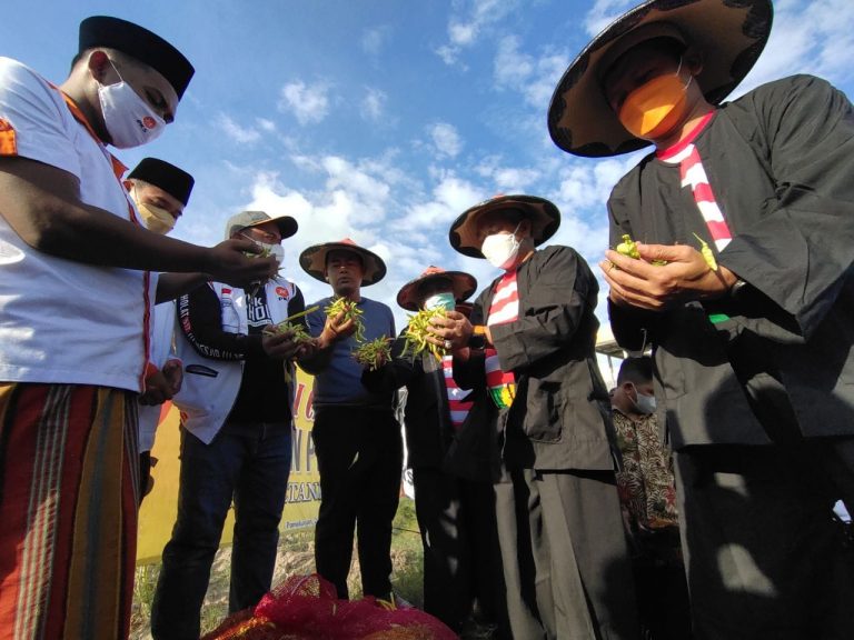 Presiden PKS Borong Garam dan Cabai dari Petani Madura
