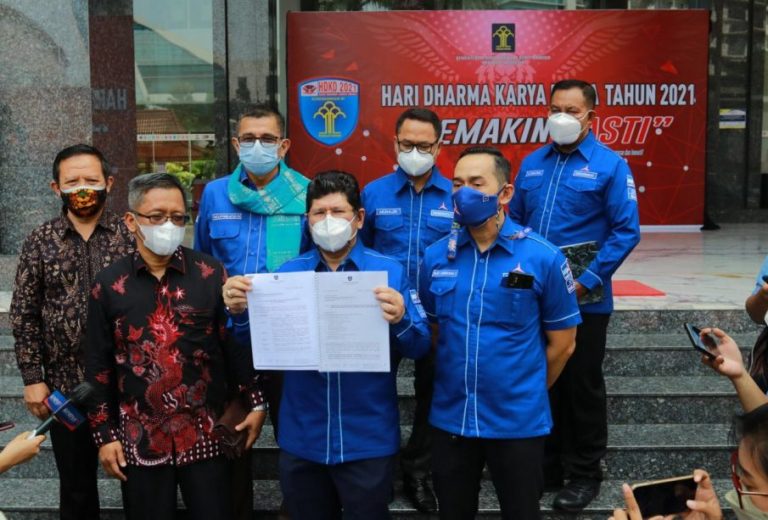 Cegah Anarkisme Hukum, Demokrat Mentahkan Uji Materiil Yusril dengan Serahkan Bukti ke Kemenkumham