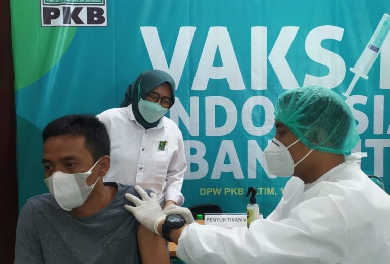 Giat Vaksin Indonesia Bangkit, Bantu Pemerintah Capai Herd Immunity Masyarakat Jatim