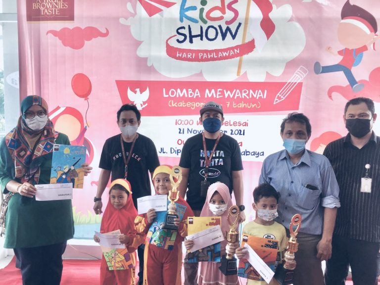 Menyambut Hari Pahlawan Amanda Brownies Adakan Lomba Mewarnai Tingkat TK dan Sekolah Dasar