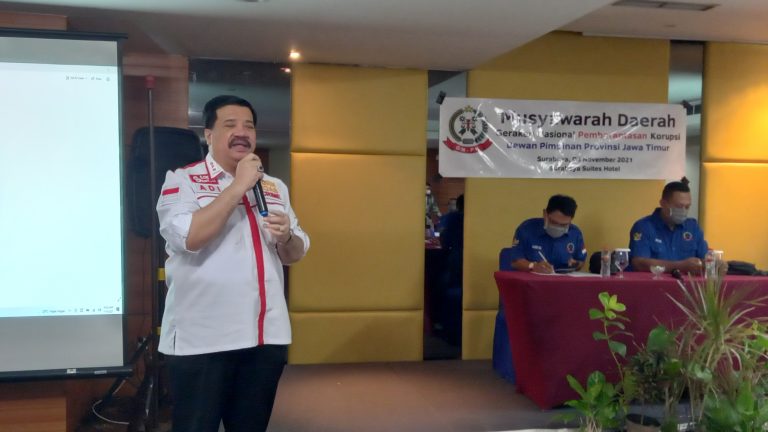 GNPK Jatim Terbentuk, Adi Warman Berharap ke Depanya GNPK Jatim Harus Benar-benar Total Football